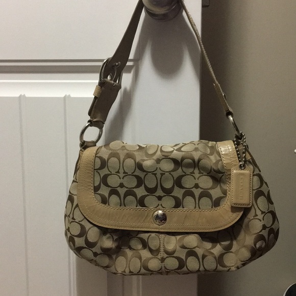 Coach Handbags - Authentic Coach signature style purse